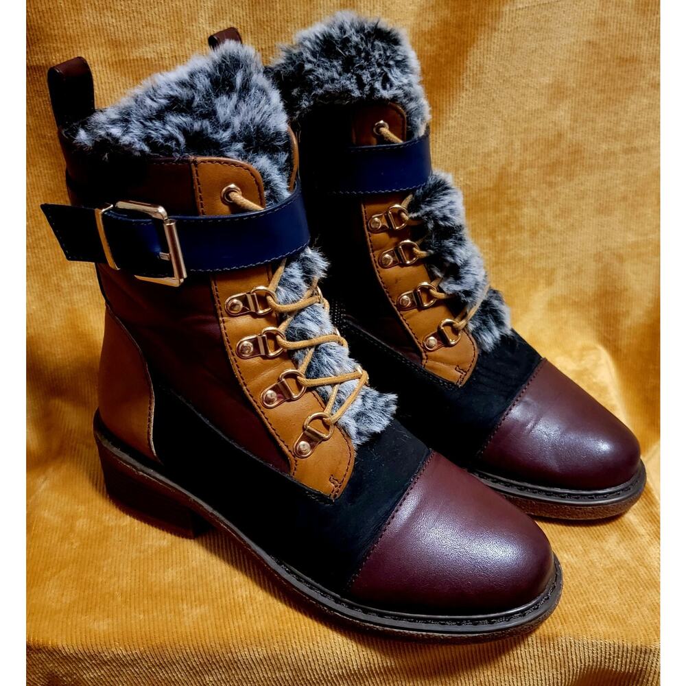 PATRIZIA HILVIA BOOTS women Size 6 Lace-up bootie